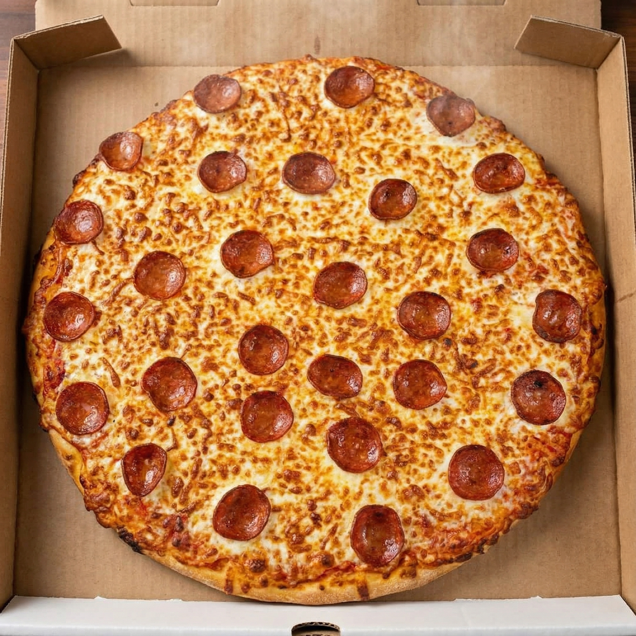 Classic Pepperoni Pizza in Edmonton, AB